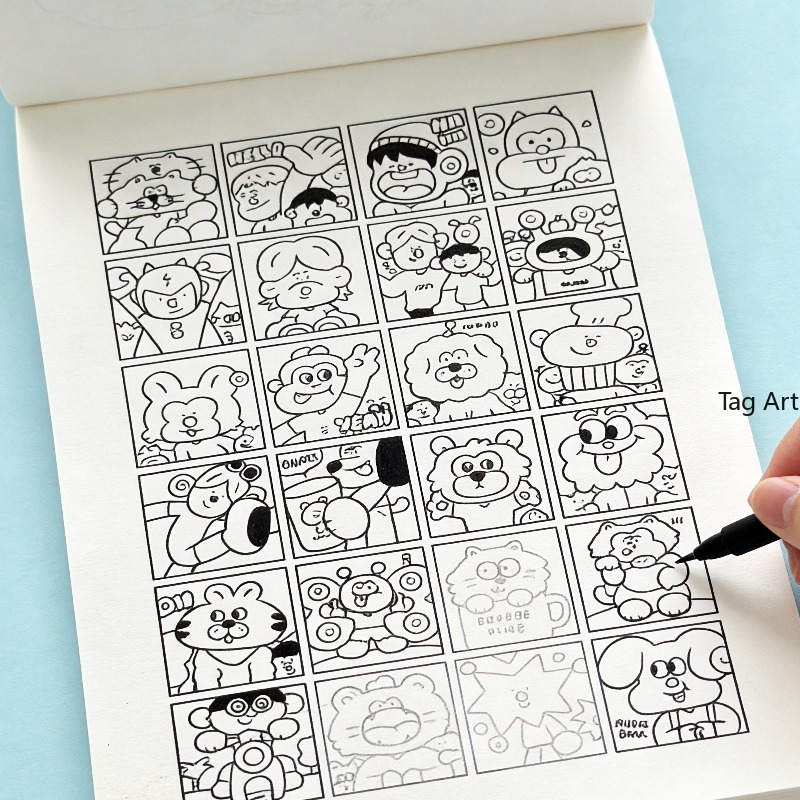 Food And Snacks Coloring Book Bold And Easy - Anxious Relief Hand Picture Book, Copy