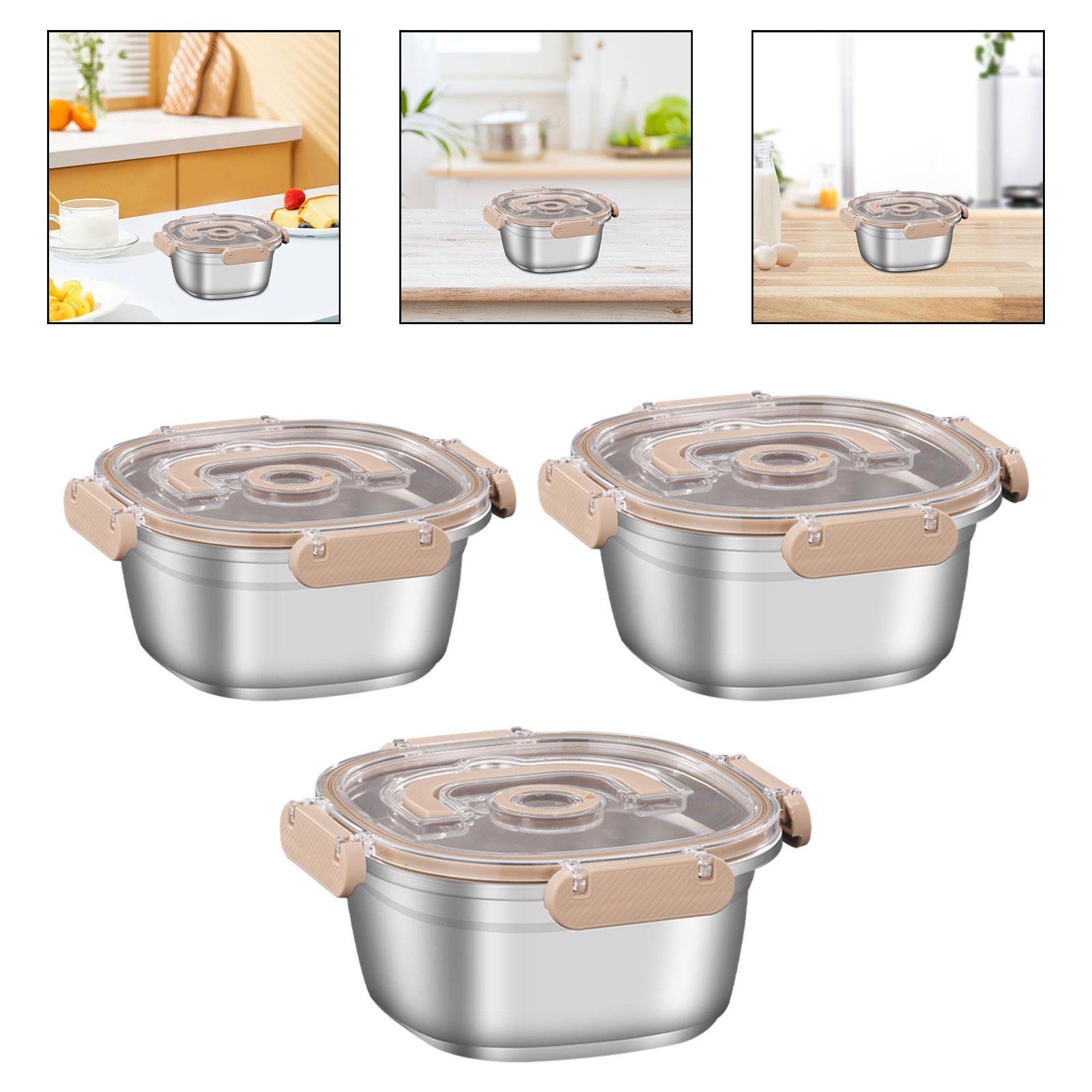 Food Snacks For Hiking - Stainless Steel Food Container Reusable Tableware