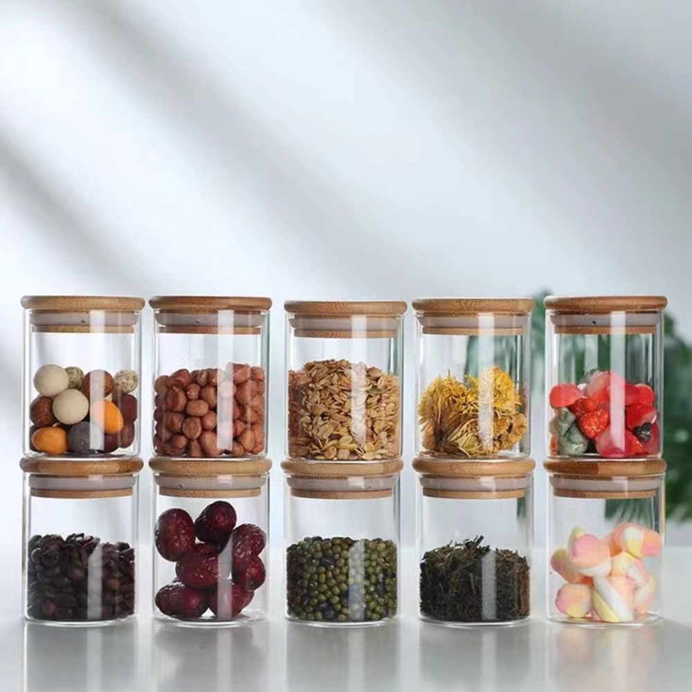 Food Snacks Candy - Glass Food Storage Tank with Made