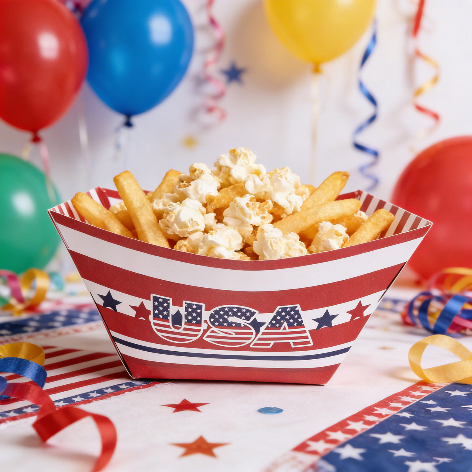 Food Snacks Candy - 12Pcs Independence Day Party Snack Boxes