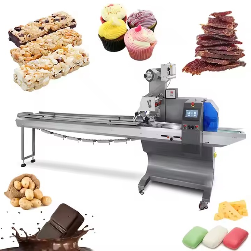 Food Snacks Candy - Automatic Pillow Type Packing Machine for