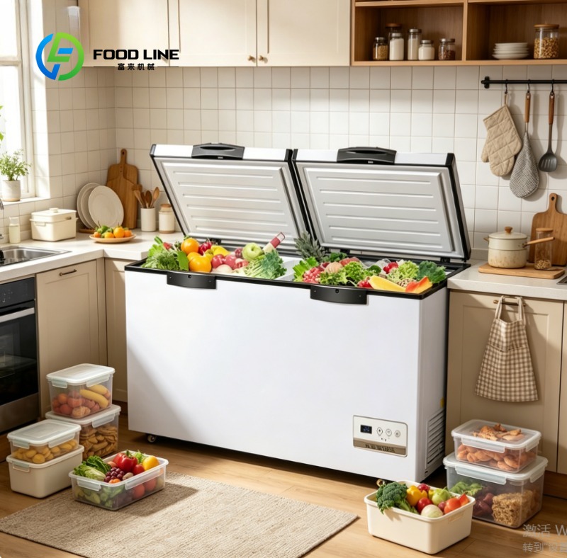 Food Energy Snacks - customize Refrigerator Display Cooler Cabinet Chiller