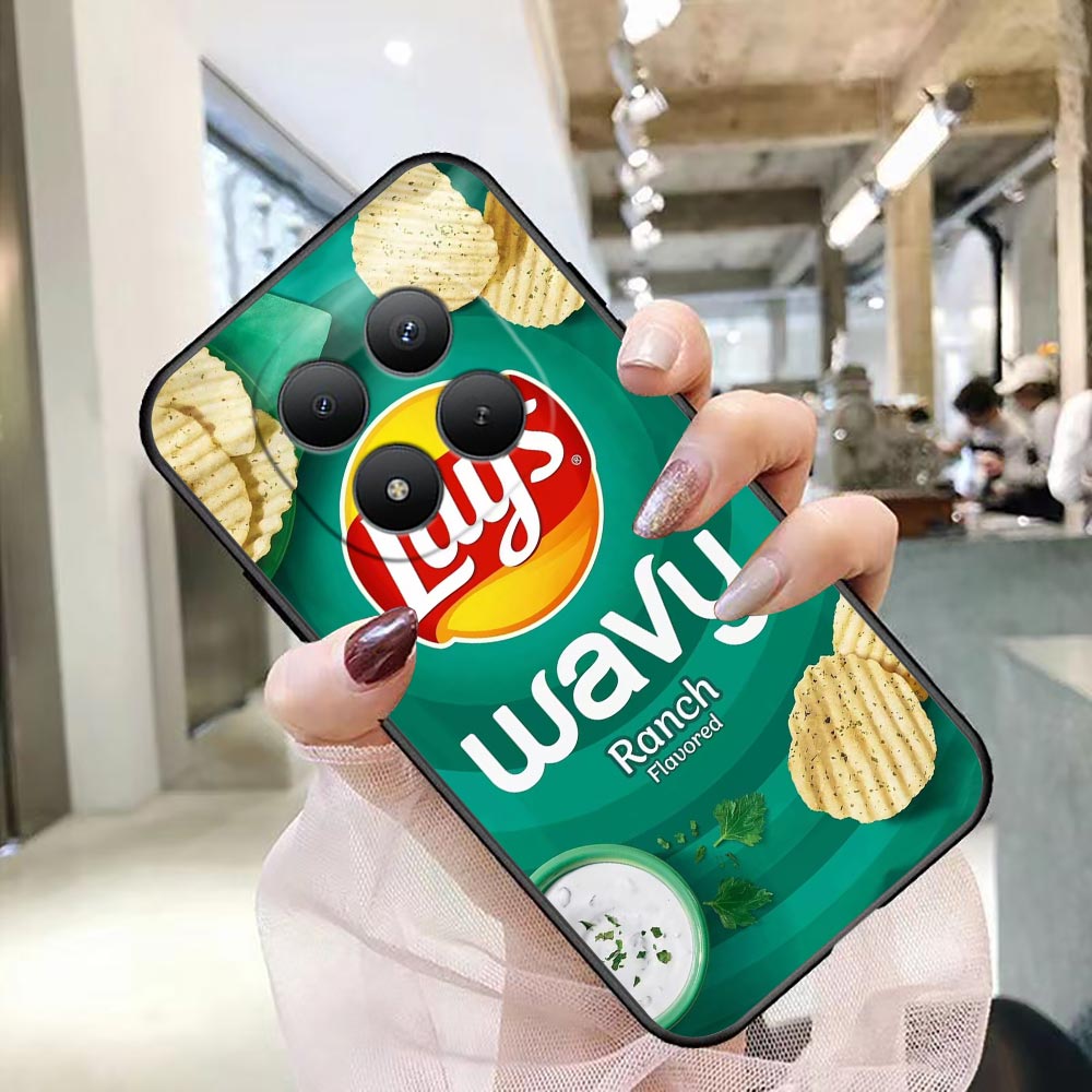Food Snacks Quotes - Phone Case For Xiaomi Redmi Note