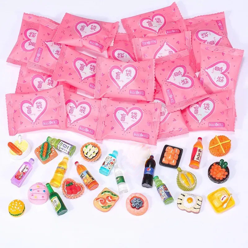 Food Day Snacks - -Random Style Bag Miniature Food Toy