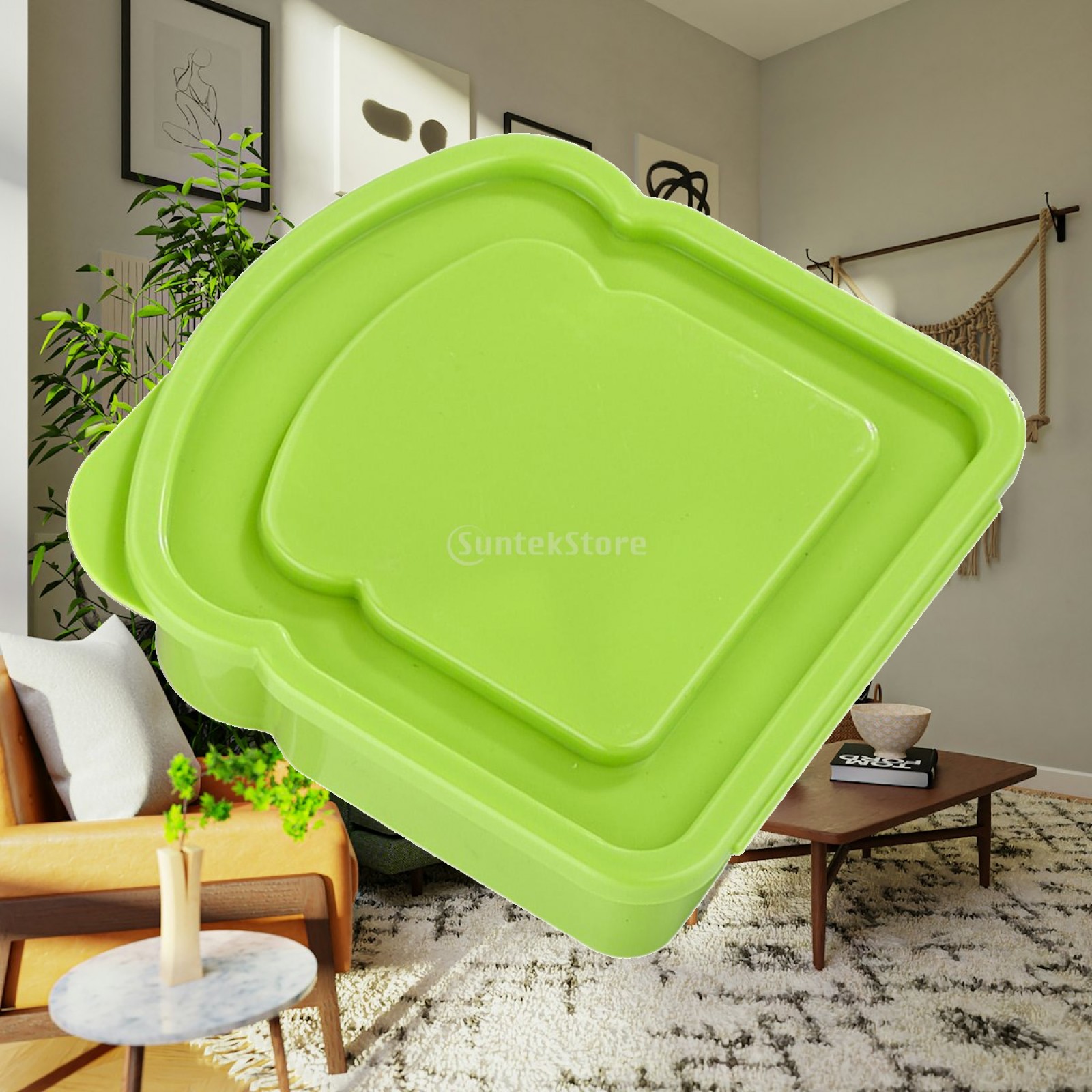 Food Snacks For Hiking - Bento Lunch Containers Reusable Sandwich Storage