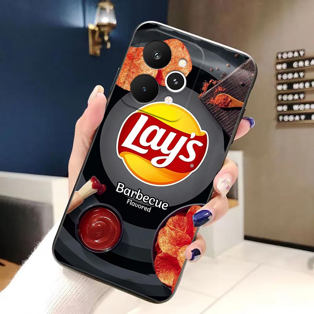 Food Snacks Quotes - Phone Case For OPPO Realme 16