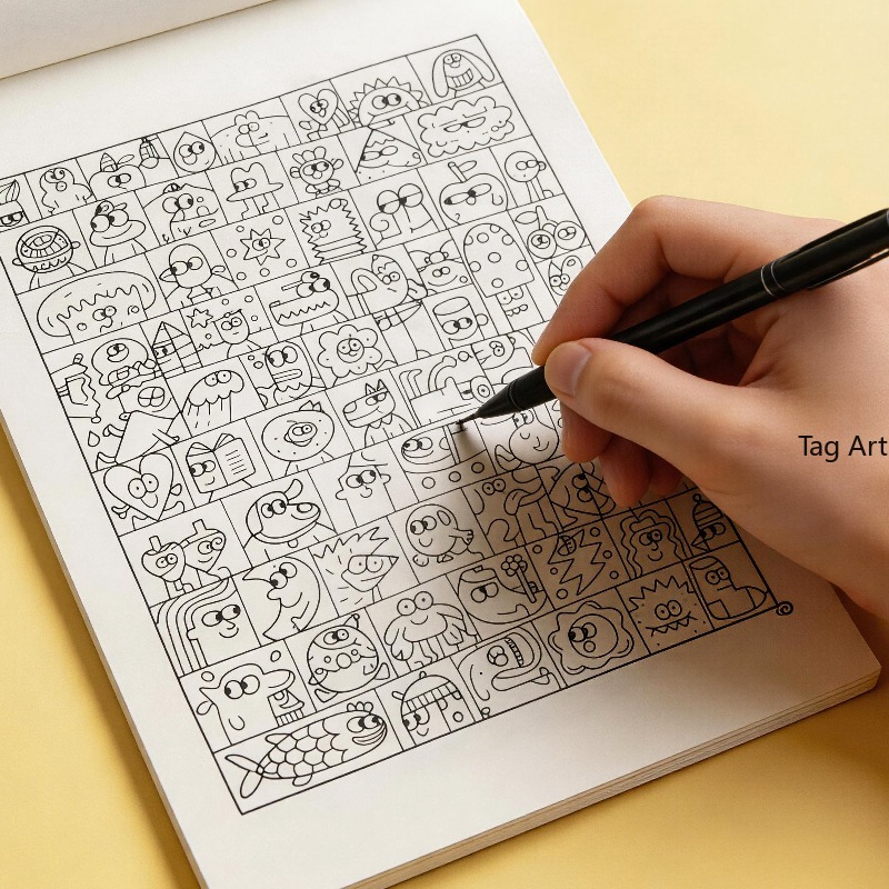 Anxious Relief Hand Picture Bo - Food And Snacks Coloring Book Bold And Easy review and price