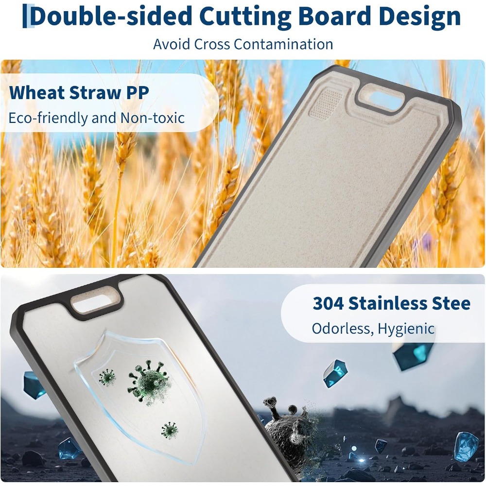Stainless Steel Chopping Board - Food X review and price