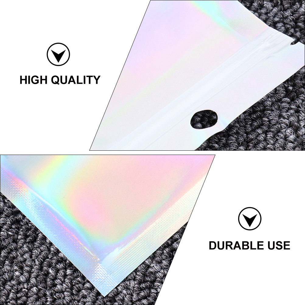100Pcs Flash Aluminum Foil Bag - Food Energy Snacks review and price