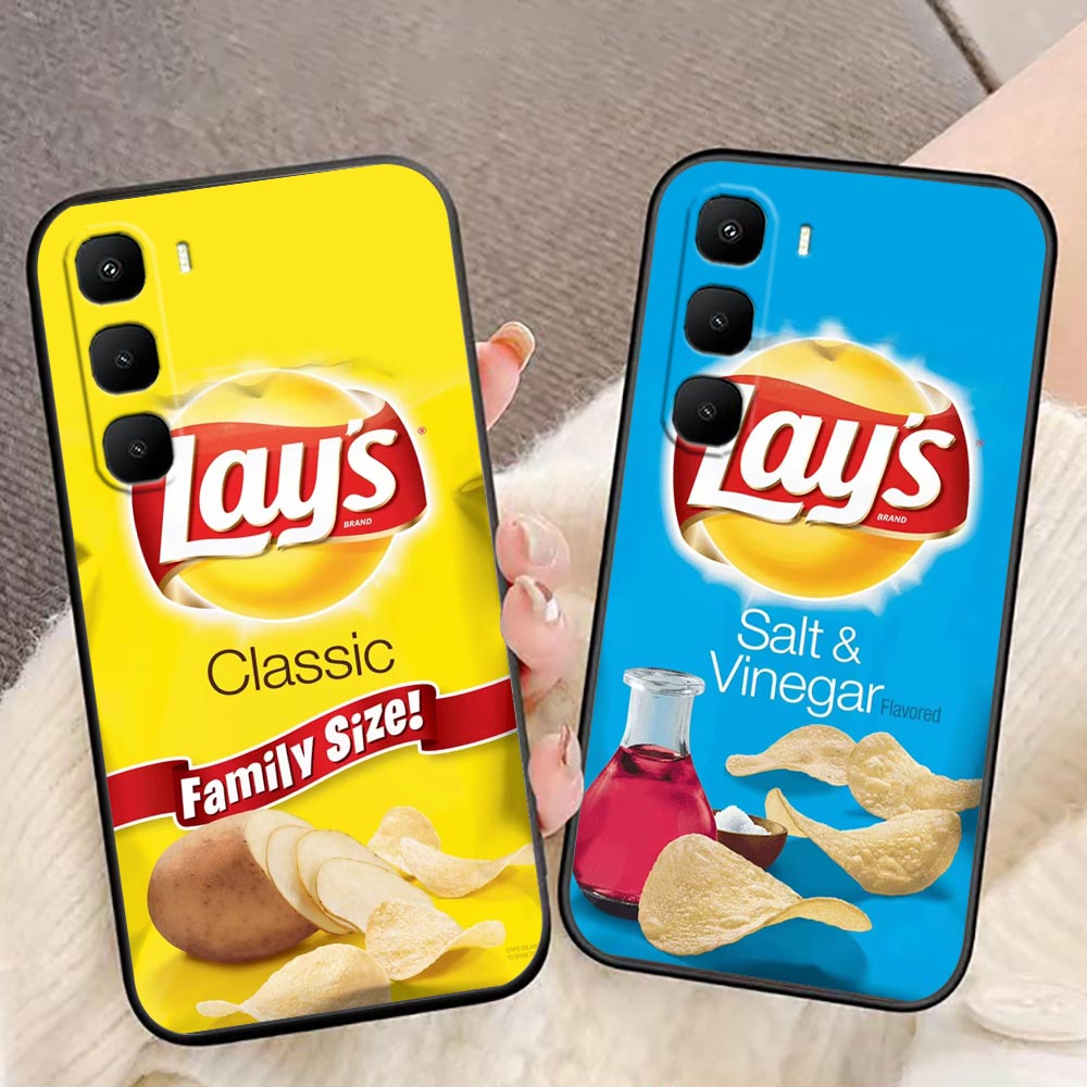 Phone Case For Infinix HOT 70  - Food Snacks Quotes review and price