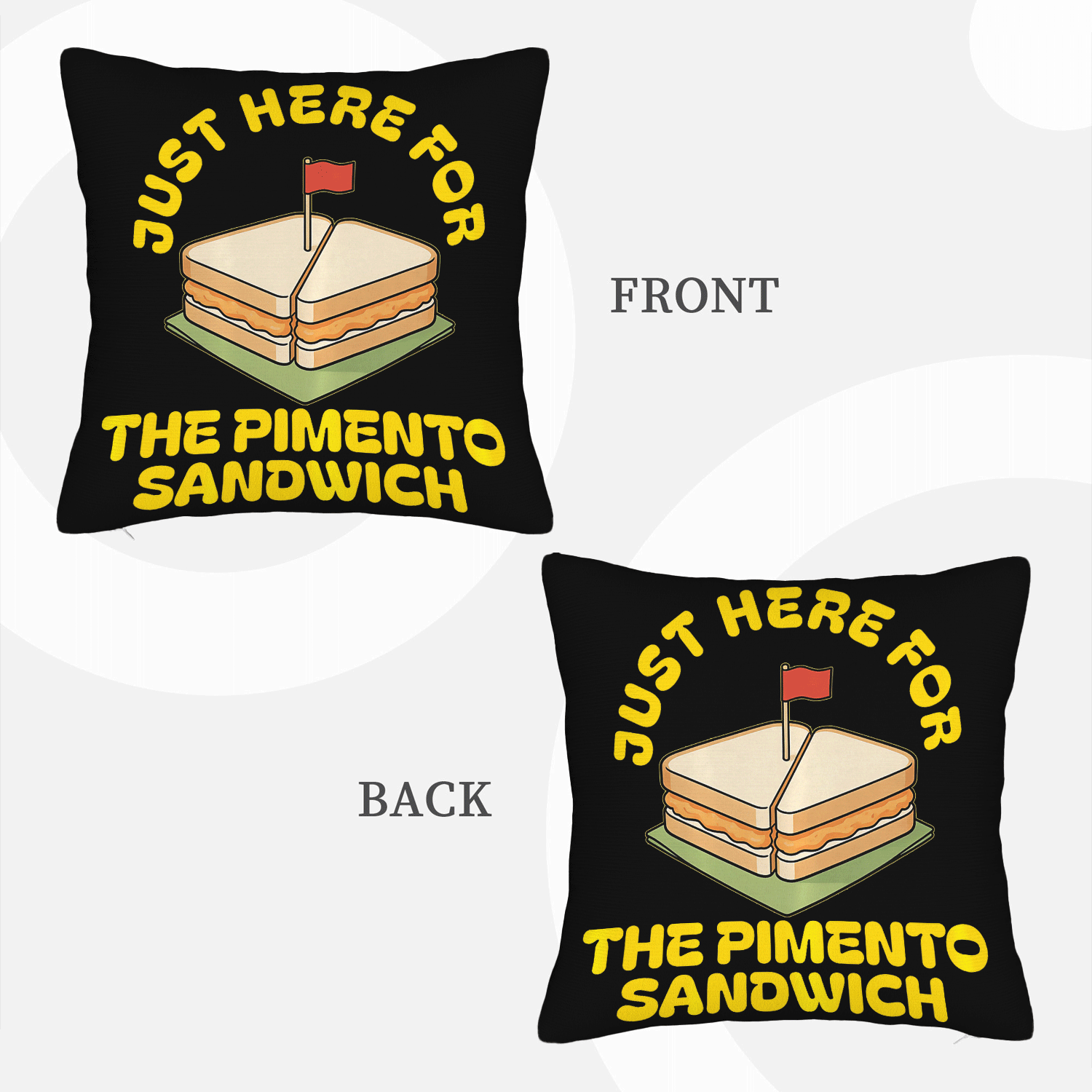 Just Here For The Pimento Sand - Food Snacks Quotes review and price