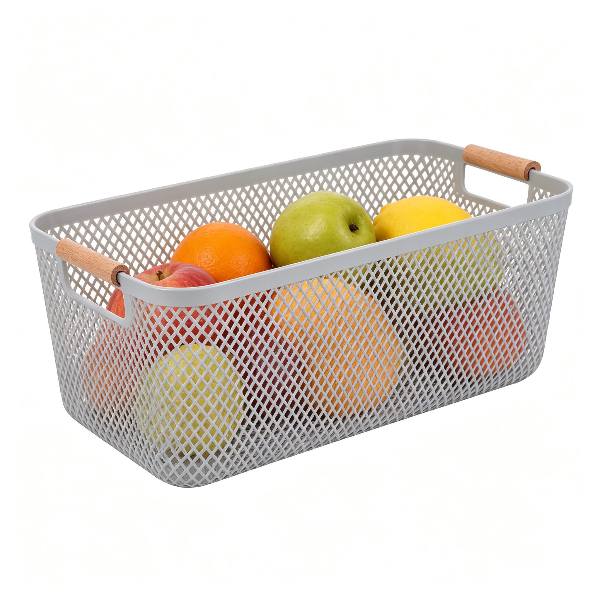 Kitchen Mesh Storage Basket Fo - Food Snacks Hamper review and price