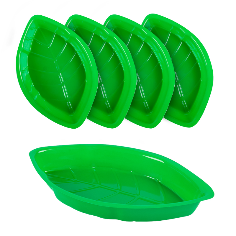 6pcs Palm Leaf Shape Food Reus - Food Snacks Candy review and price