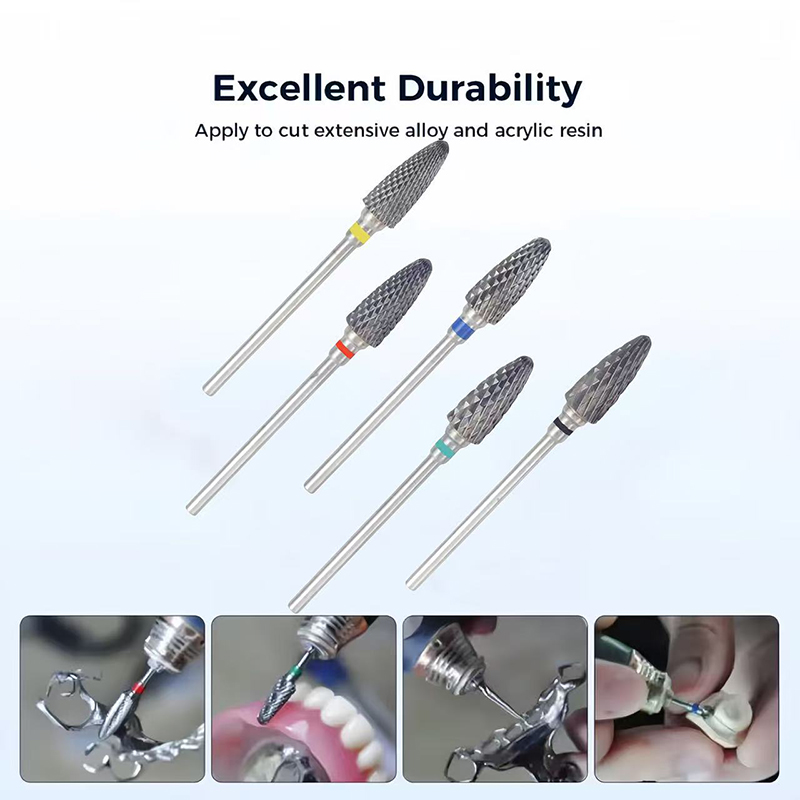 5Sizes Stainless Steel Burs Ø2 - Food X review and price