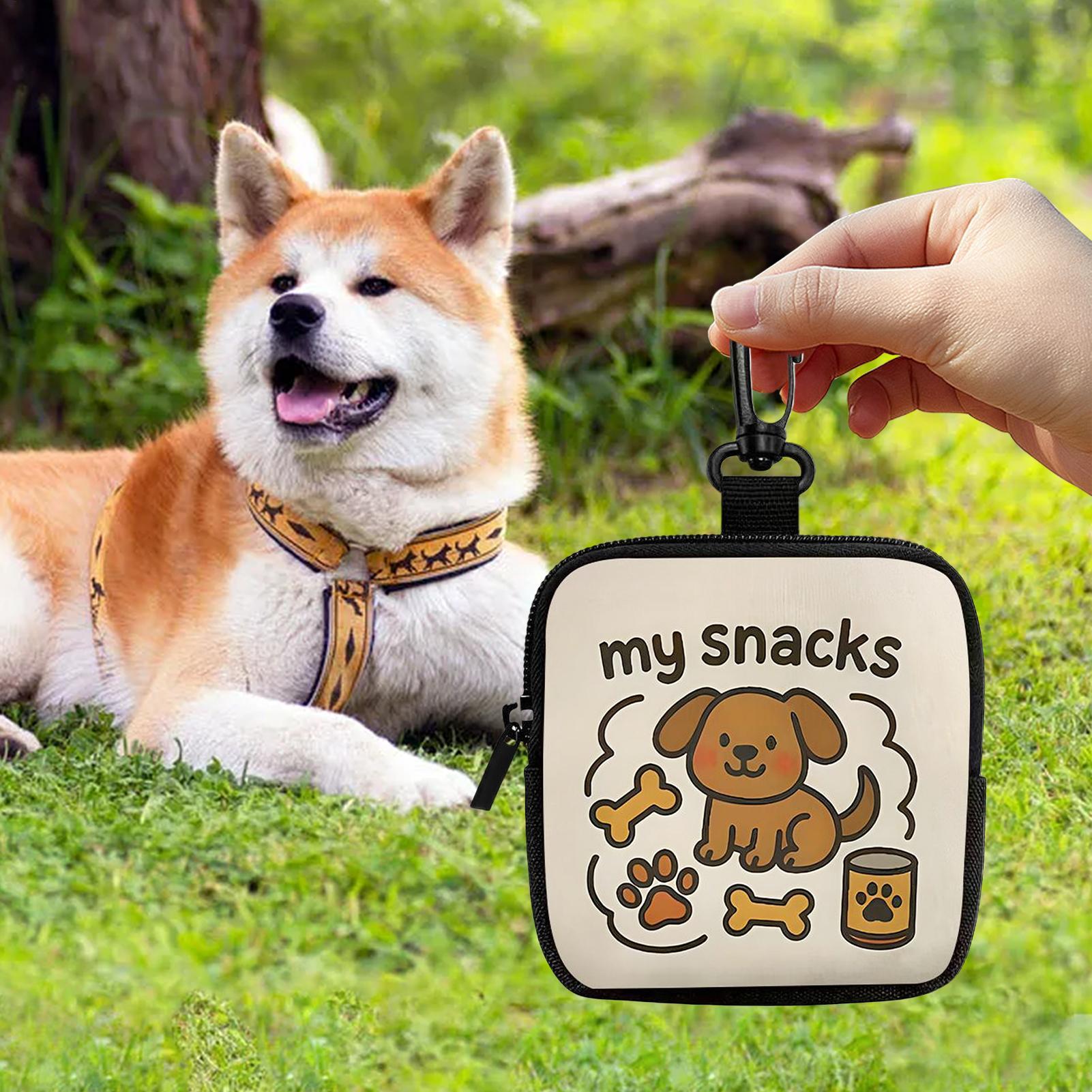 Outdoor Dog Treat Pouch Portab - Food Snacks For Hiking review and price