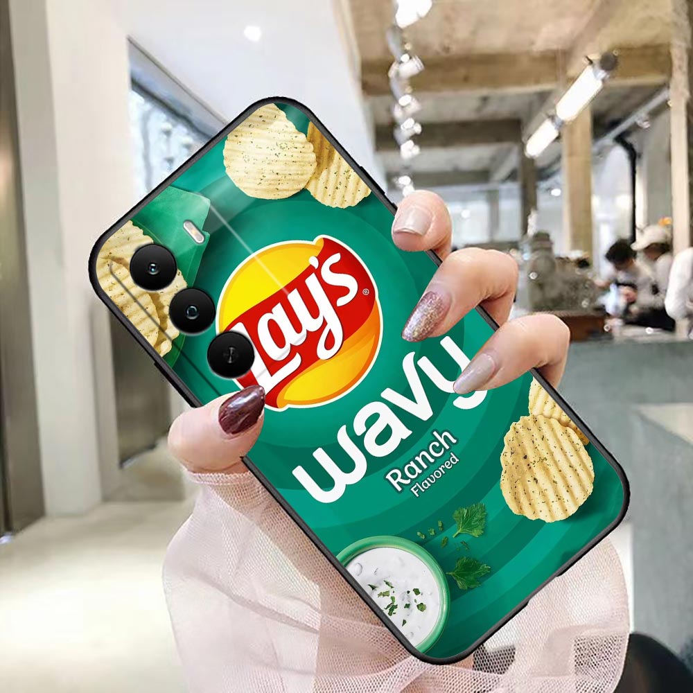 Phone Case For Realme C100 C10 - Food Snacks Quotes review and price