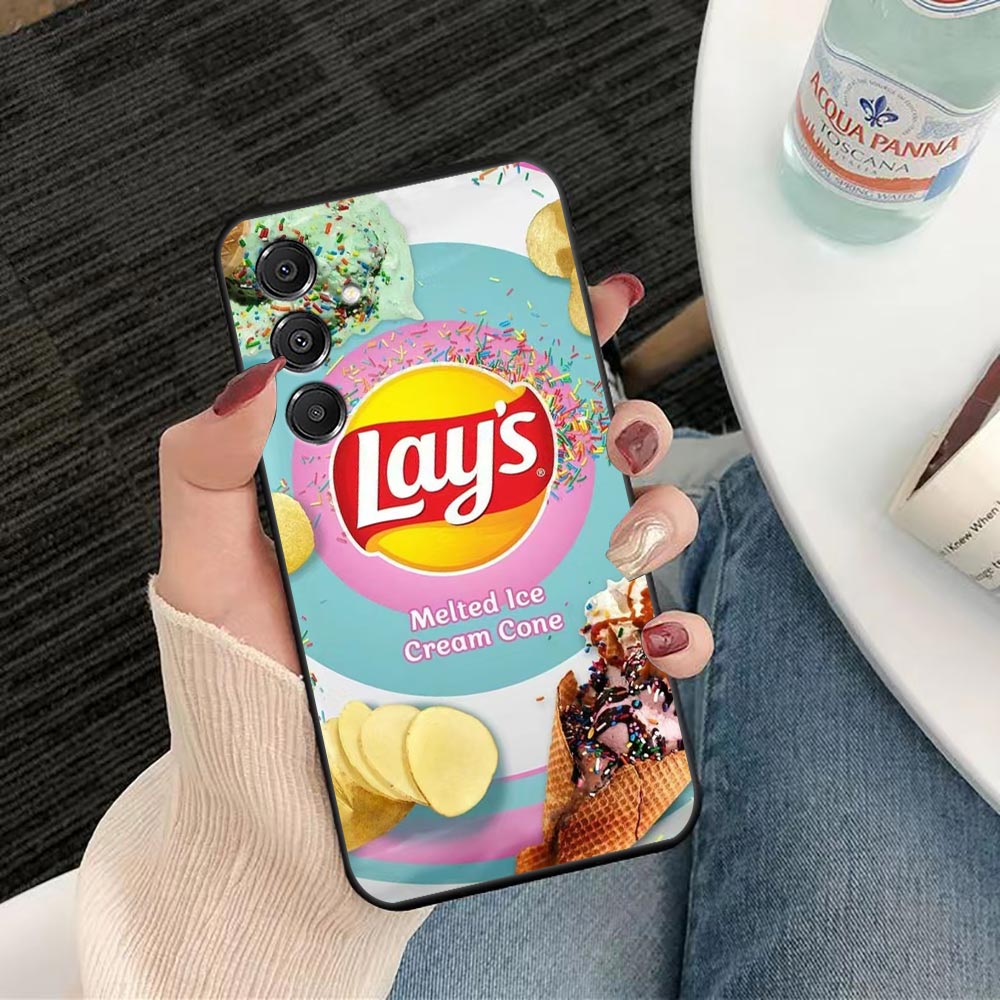 Phone Case For Samsung A14 A15 - Food Snacks Quotes review and price