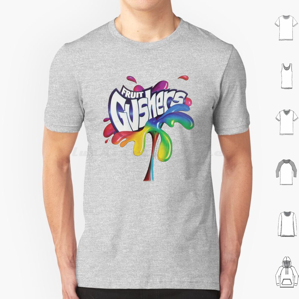 Fruit Gushers 90s Logo T Shirt - Food Snacks Logos review and price