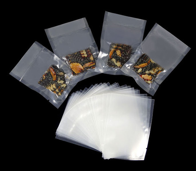 100PCS Open Top Clear Vacuum P - Food Snacks Logos review and price
