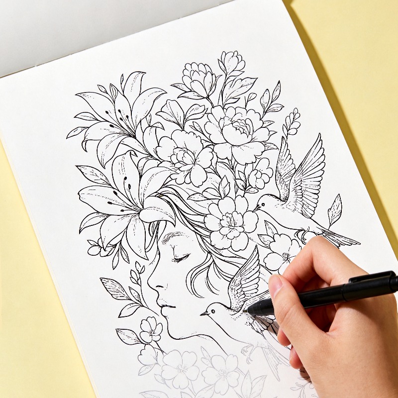 An Adult Decompression and Med - Food And Snacks Coloring Book Bold And Easy review and price