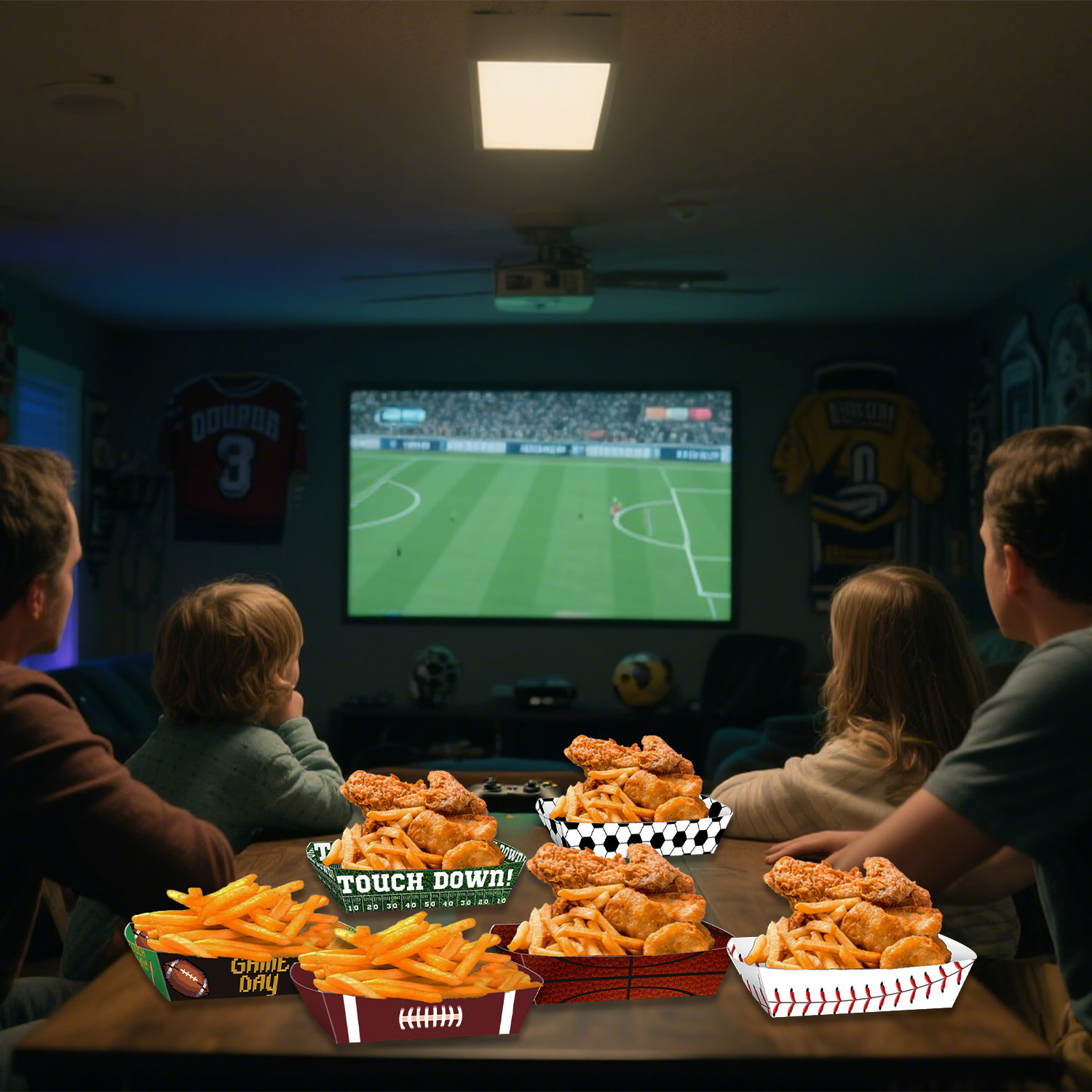 Sport Ball Food Tray Theme Par - Food Snacks Candy review and price