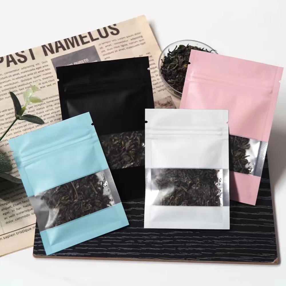 100Pcs Zip Lock Mylar Foil Bag - Food Day Snacks review and price
