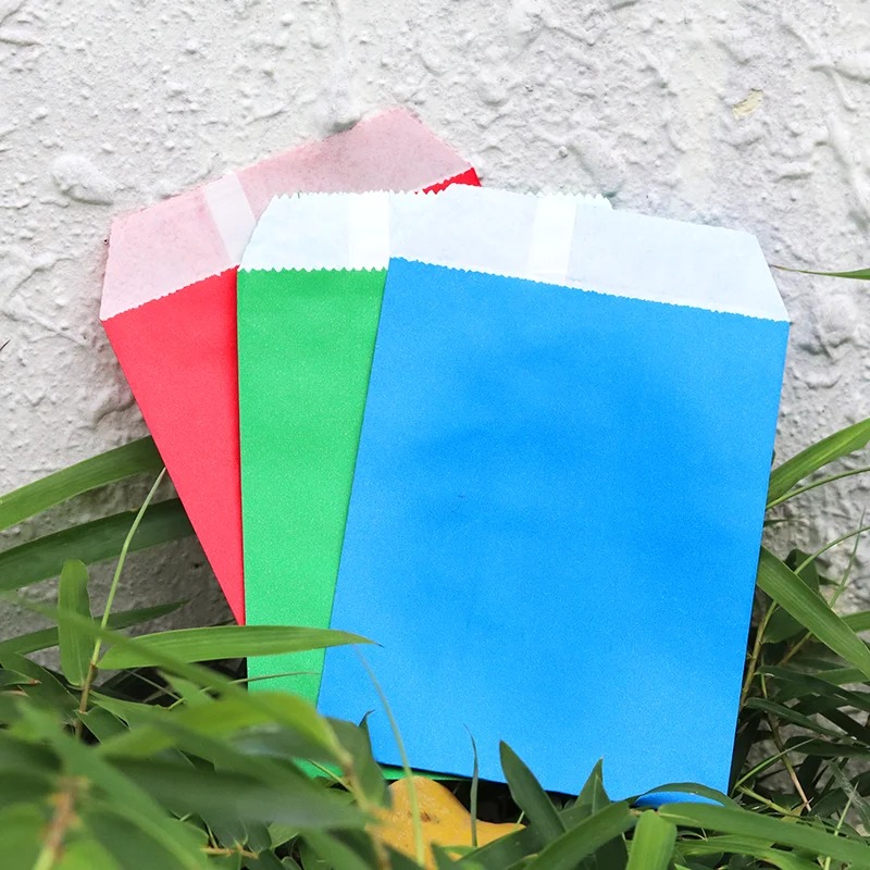 50/100pcs color Gift Kraft Pap - Food Snacks Candy review and price