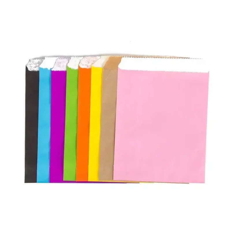 50/100pcs color Gift Kraft Pap - Food Snacks Candy review and price