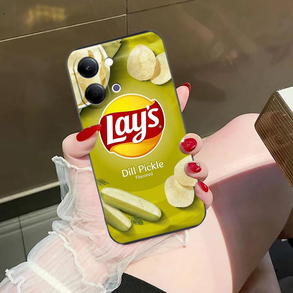 Phone Case For VIVO Y400 Y04 Y - Food Snacks Logos review and price
