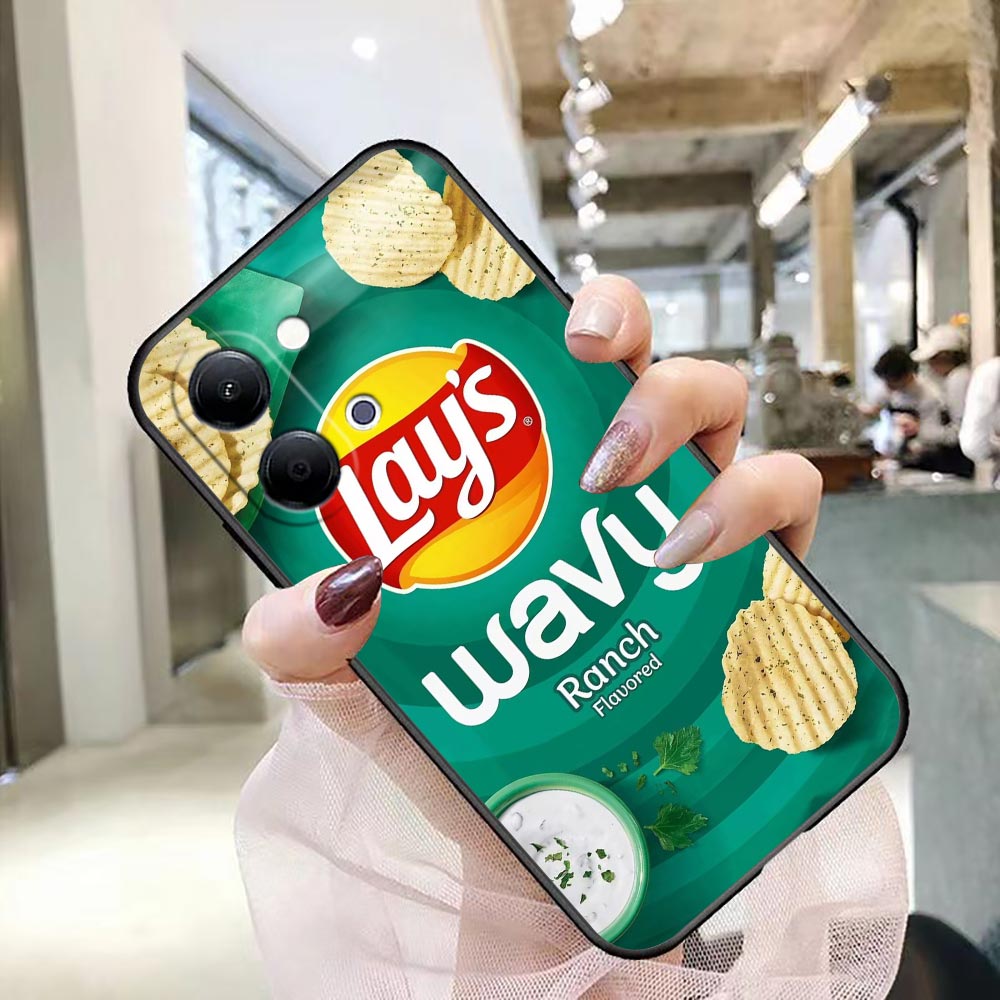 Phone Case For VIVO Y400 Y04 Y - Food Snacks Logos review and price