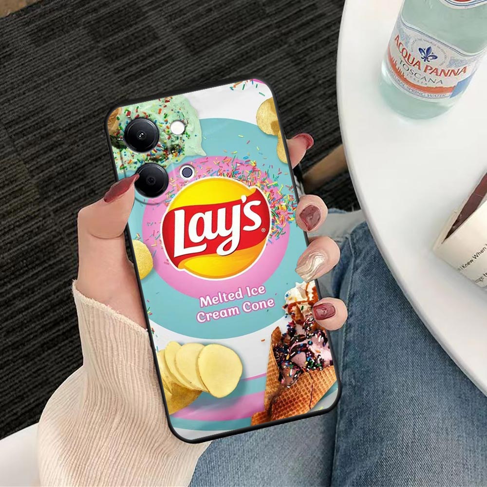 Phone Case For VIVO Y400 Y04 Y - Food Snacks Logos review and price