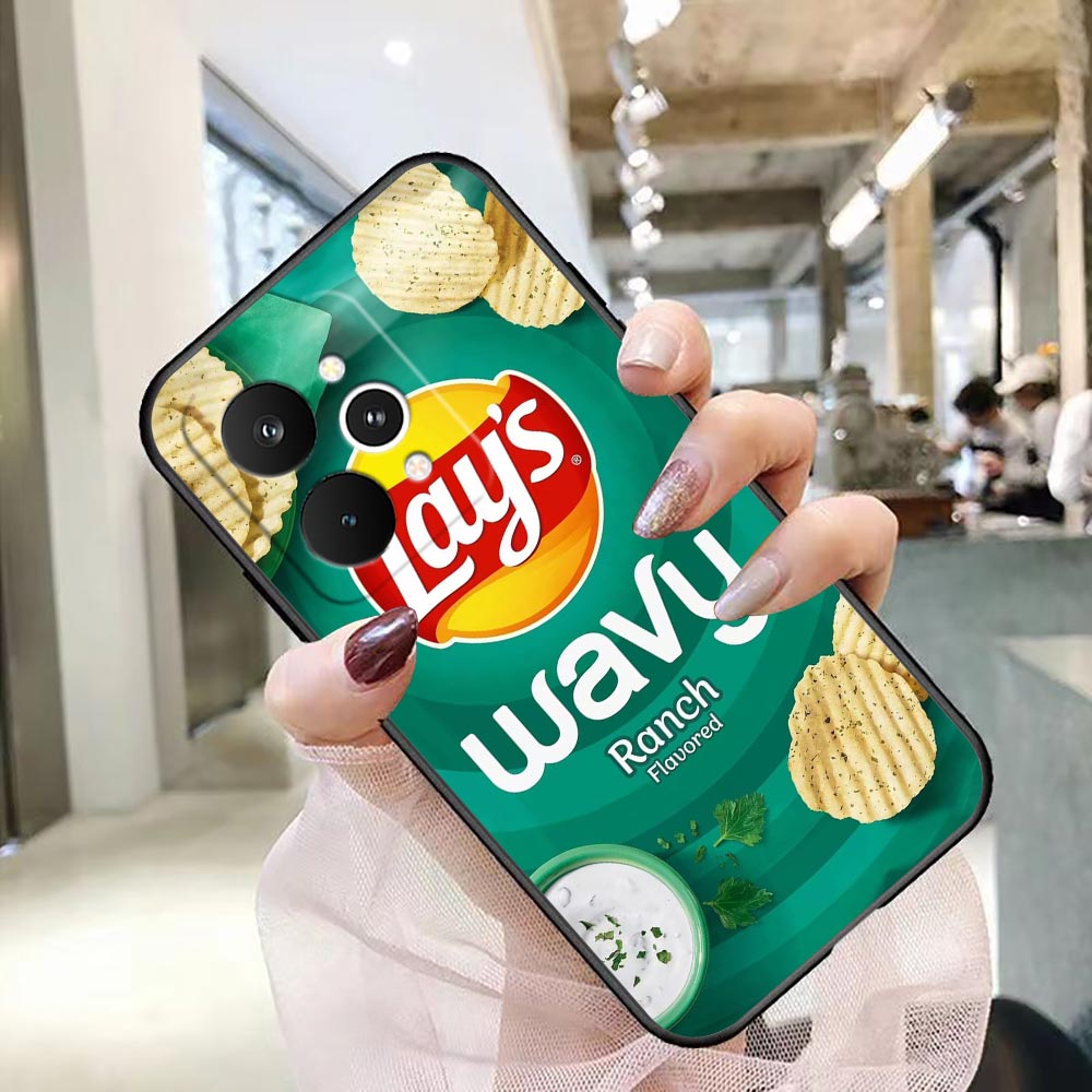 Phone Case For OPPO Realme 16  - Food Snacks Quotes review and price