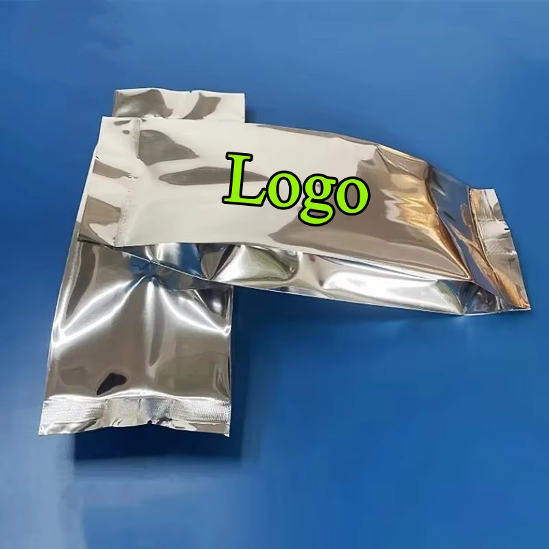 100PCS Side Gussets Glossy Sil - Food Snacks Logos review and price