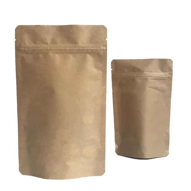 50pcs Resealable Doypack Brown - Food Energy Snacks review and price